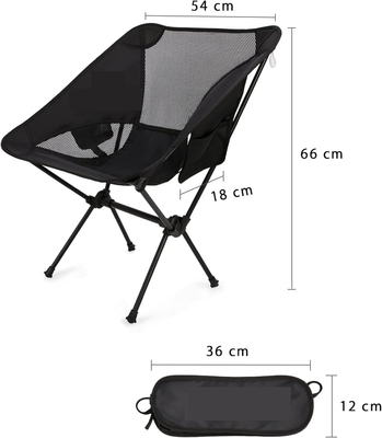 Amazon 2024 Portable Foldable Steel Small Outdoor Picnic Chair avec style personnalisé
