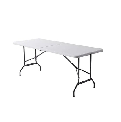 Table pliante légère de 6 pieds, de design moderne, idéale pour les banquets et les barbecues en plein air
