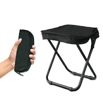 Facilities de loisirs Chaises de pique-nique extérieures en alliage d'aluminium pliable portable avec mini sac