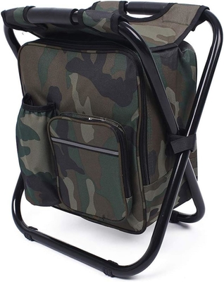 3 en 1 sac à dos pliable portable rafraîchissant Les installations de loisirs pour le fauteuil de plage et le camping