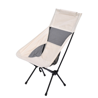 Chaise de camping pliable réglable en acier inoxydable pour les activités extérieures et intérieures