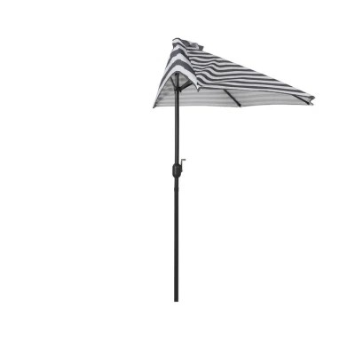 Parapluie semi-circulaire avec manivelle et couvercle imperméable 160/180g Tissu polyester